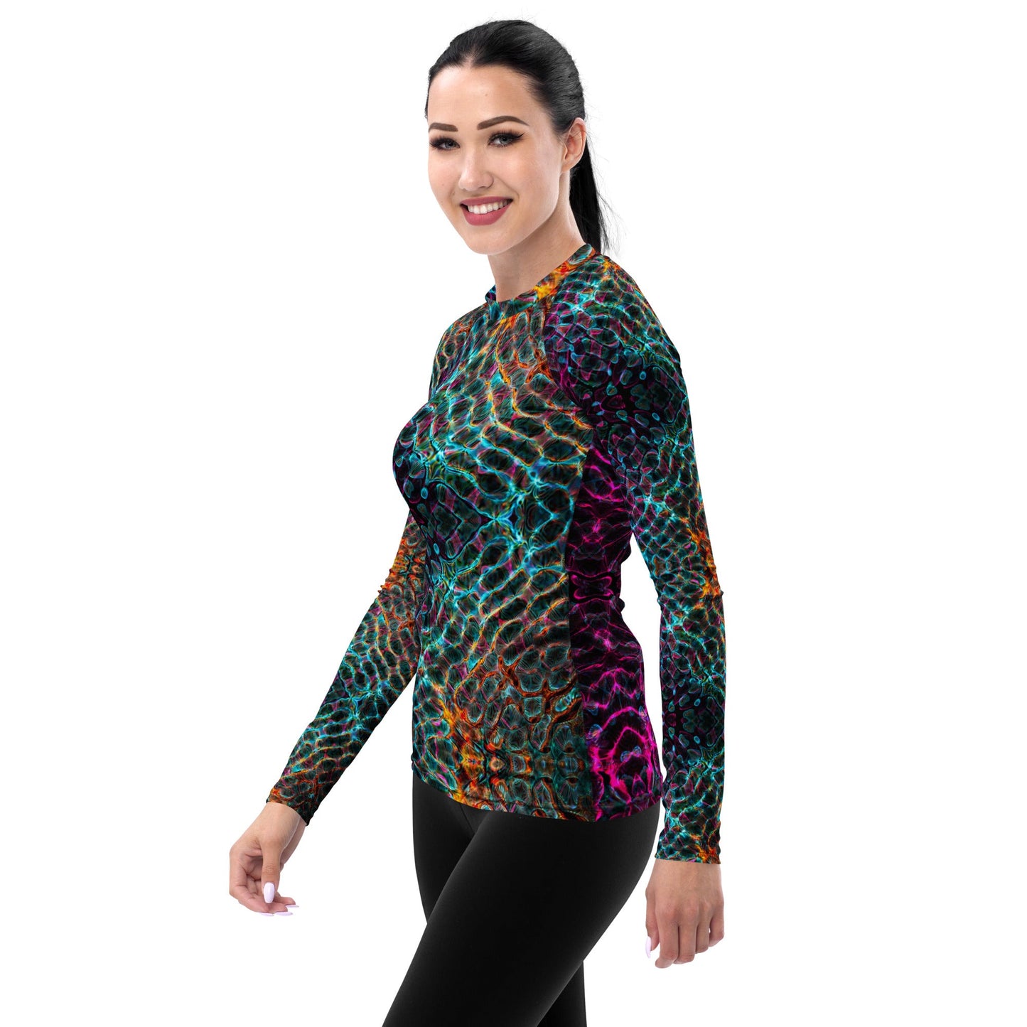 Women's Rash Guard - multicolor