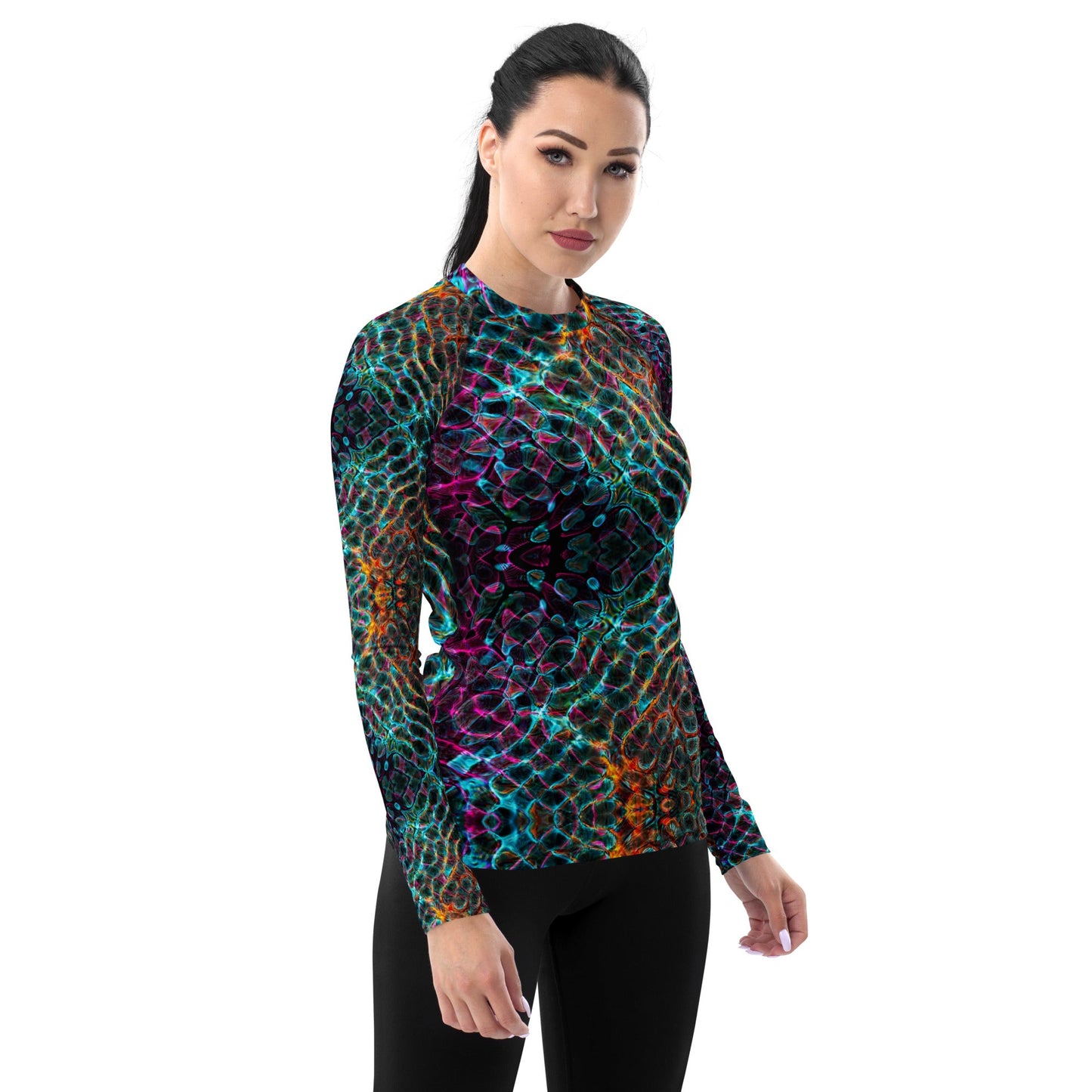 Women's Rash Guard - multicolor