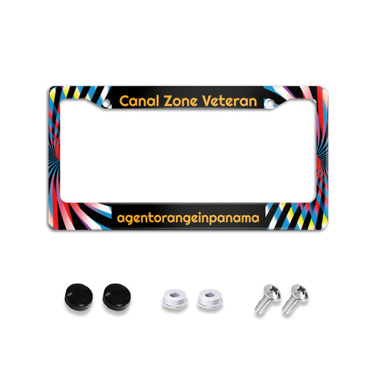 U.S. Standard 2-hole license plate cover