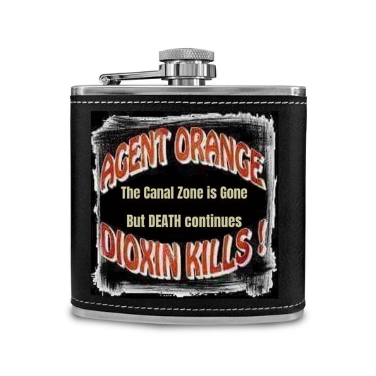 Flask 6 oz - dioxin kills