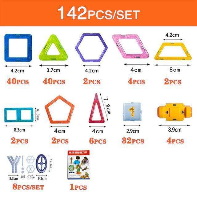 Children toys - Magnetic Building Blocks DIY Magnets Toys For Kids Designer Construction Set Gifts For Children Toys