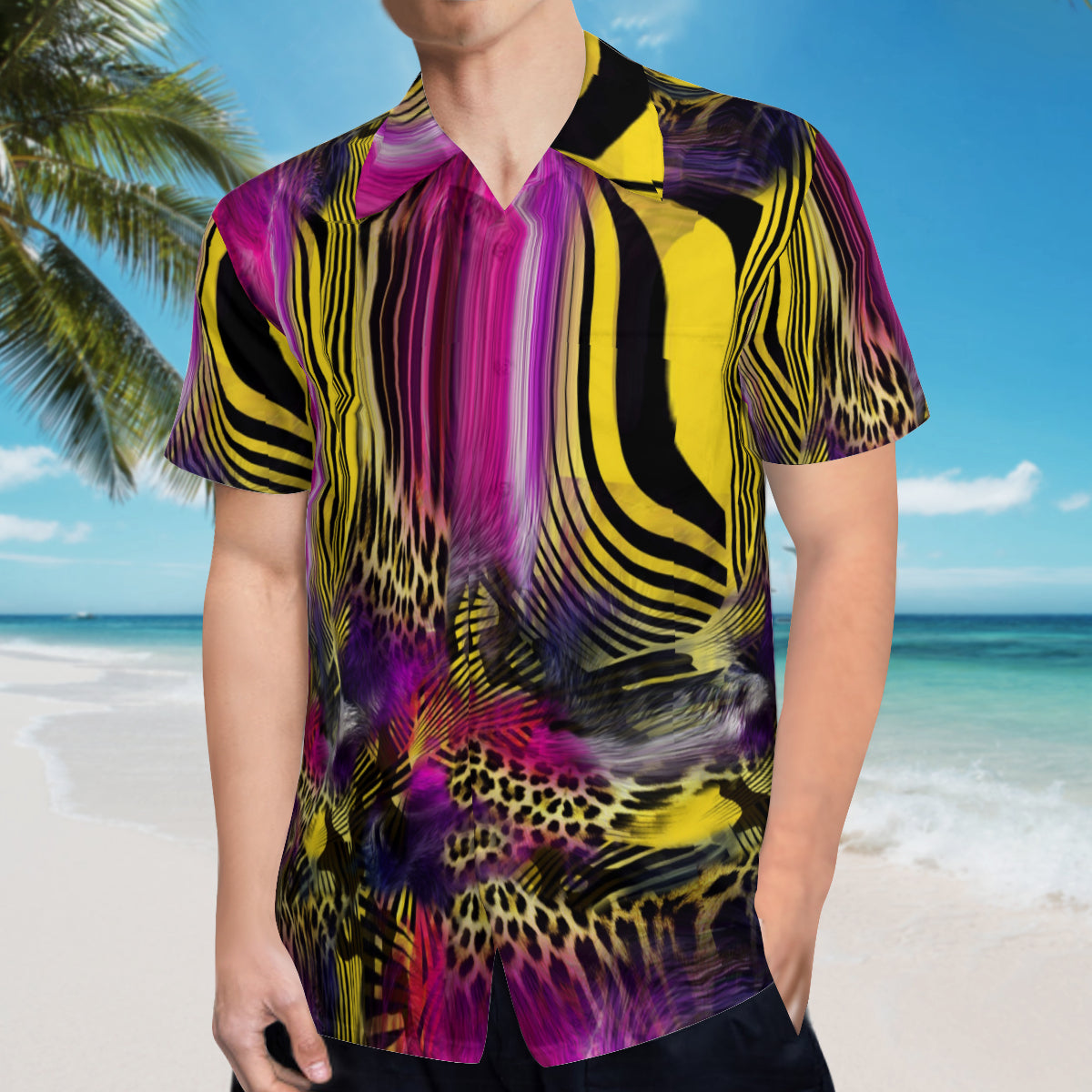 Button up shirt  - Vacation calls - stand out in a crowd