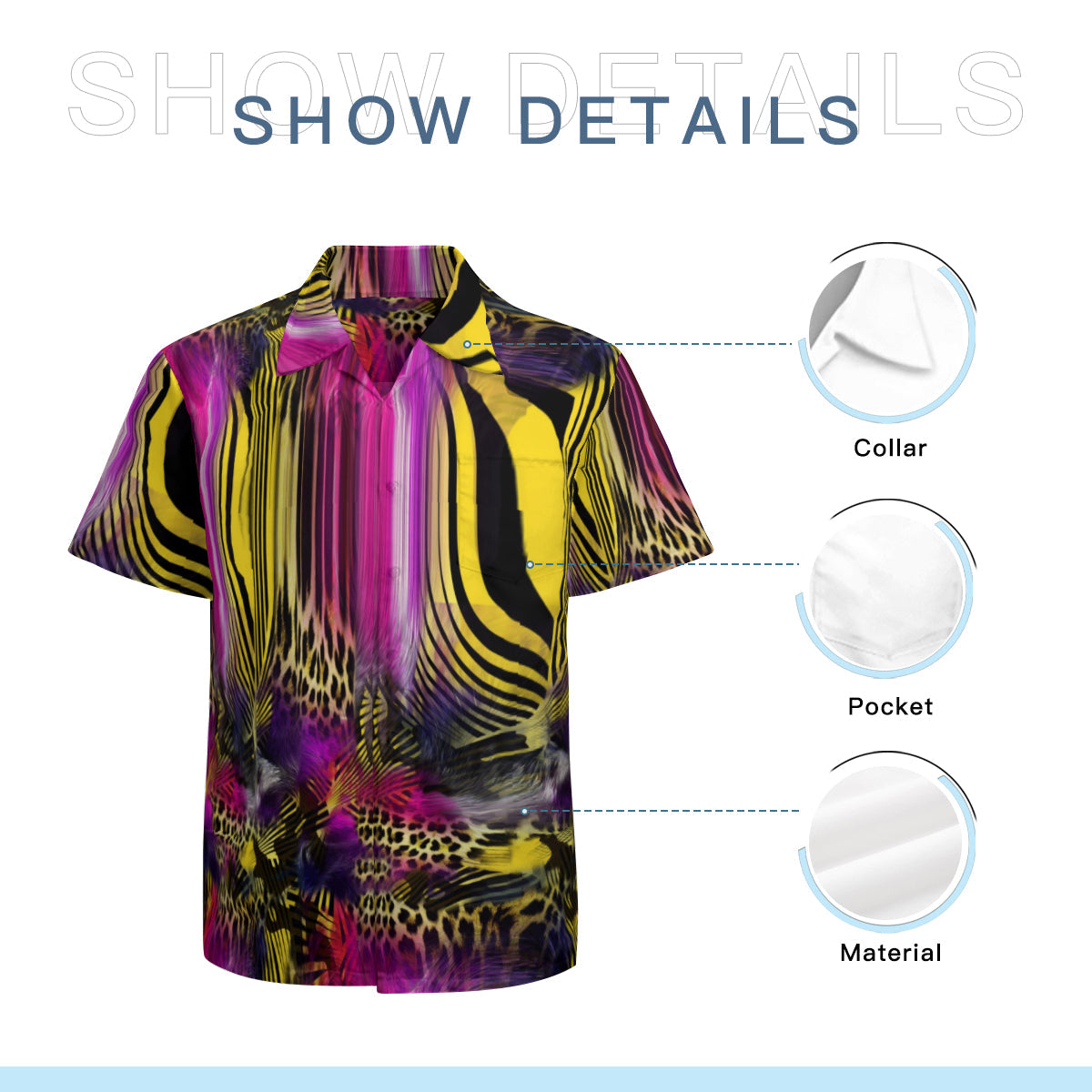 Button up shirt  - Vacation calls - stand out in a crowd