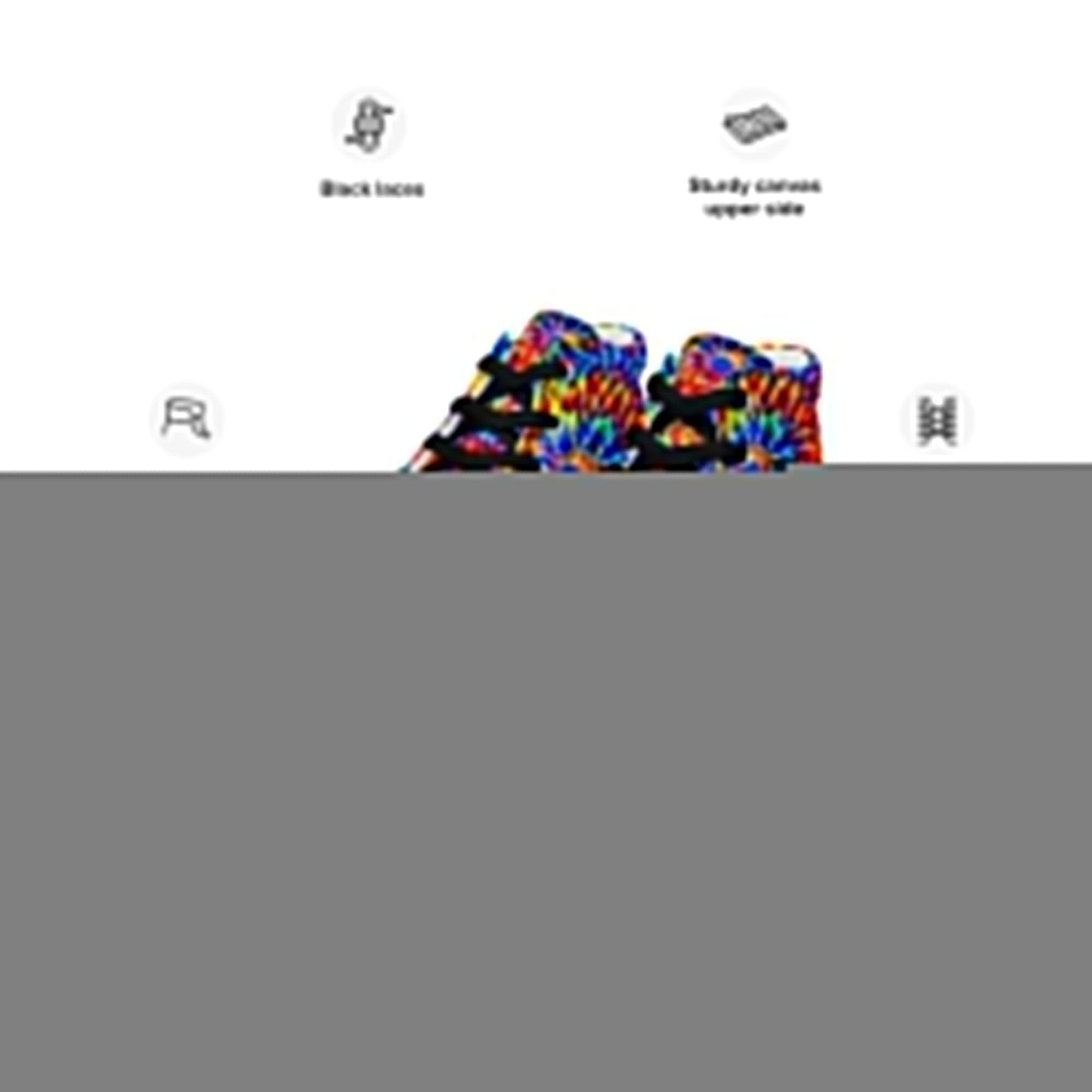 Men’s high top canvas shoes