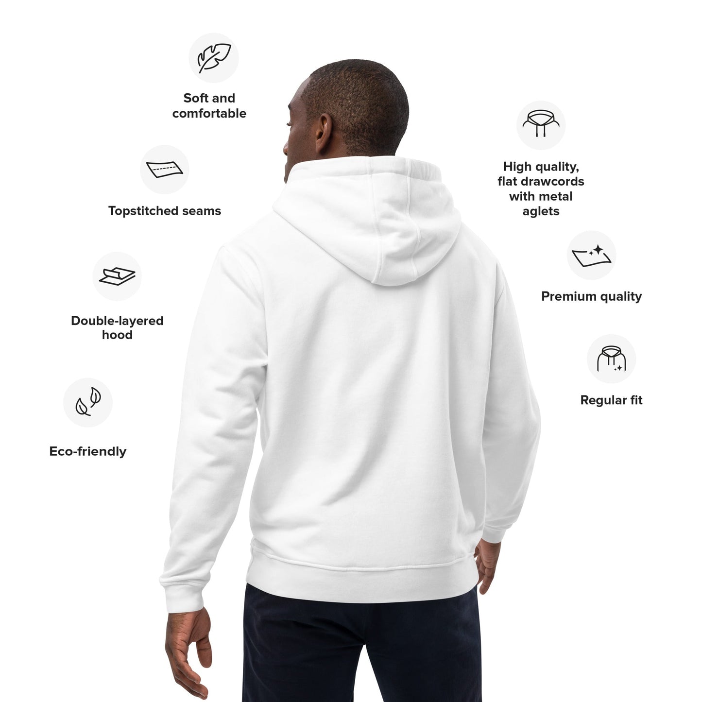 Christmas Premium eco hoodie - Rex-Tree Christmas Design