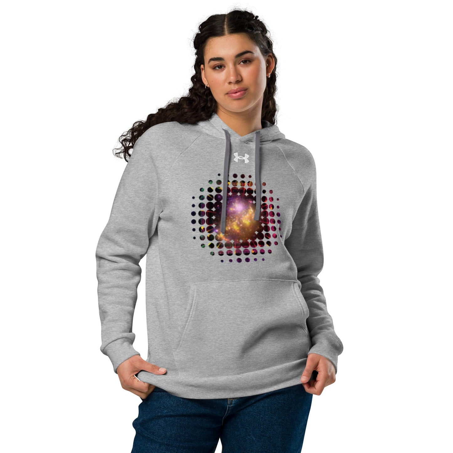 Under Armour® hoodie inner life of quantum space design