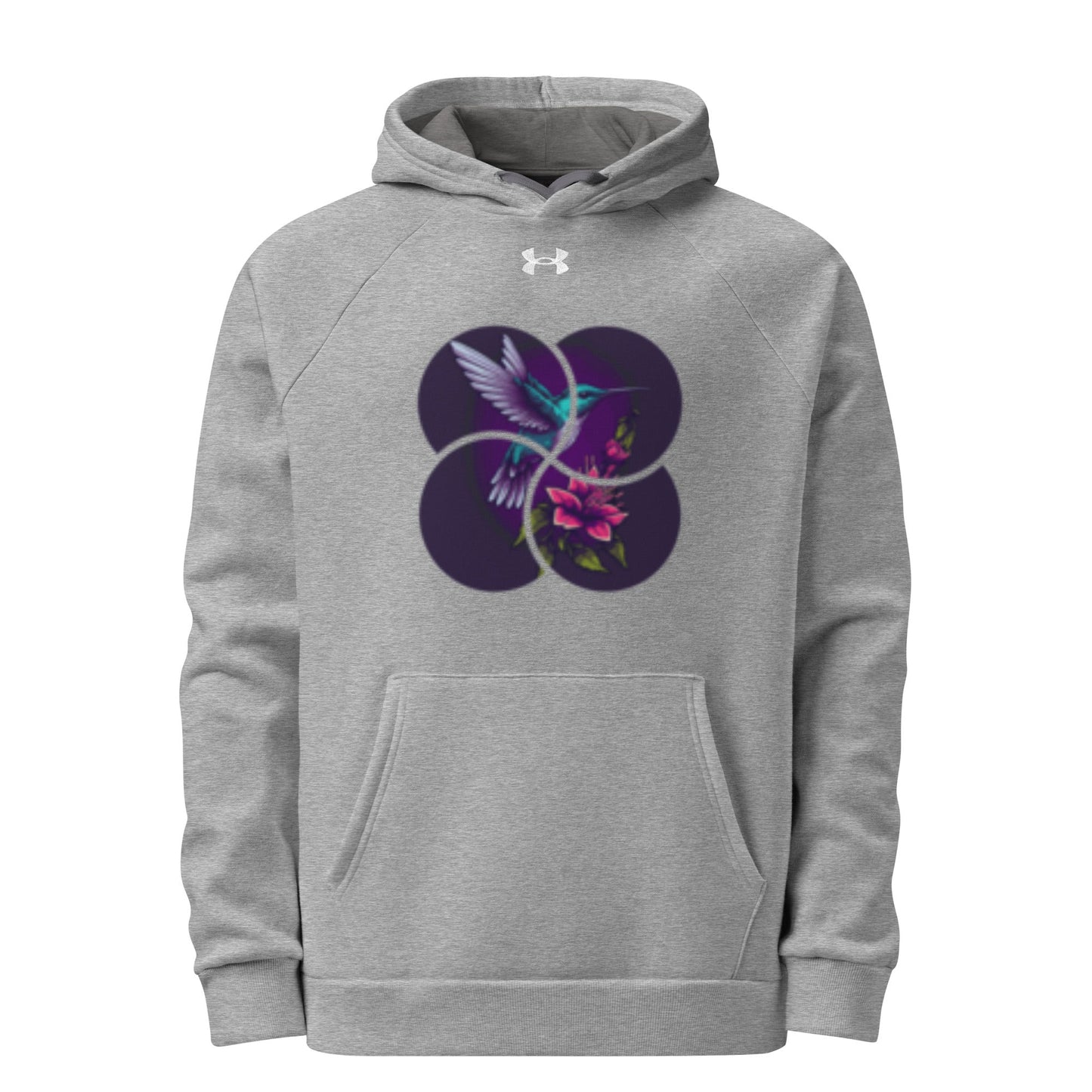 Under Armour® hoodie hummingbird in circles design