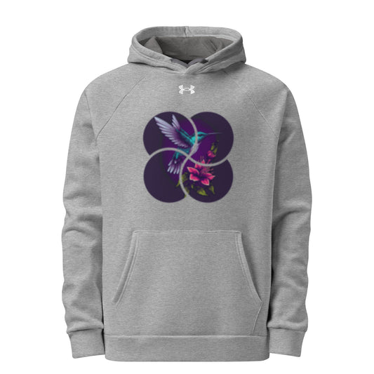 Under Armour® hoodie hummingbird in circles design
