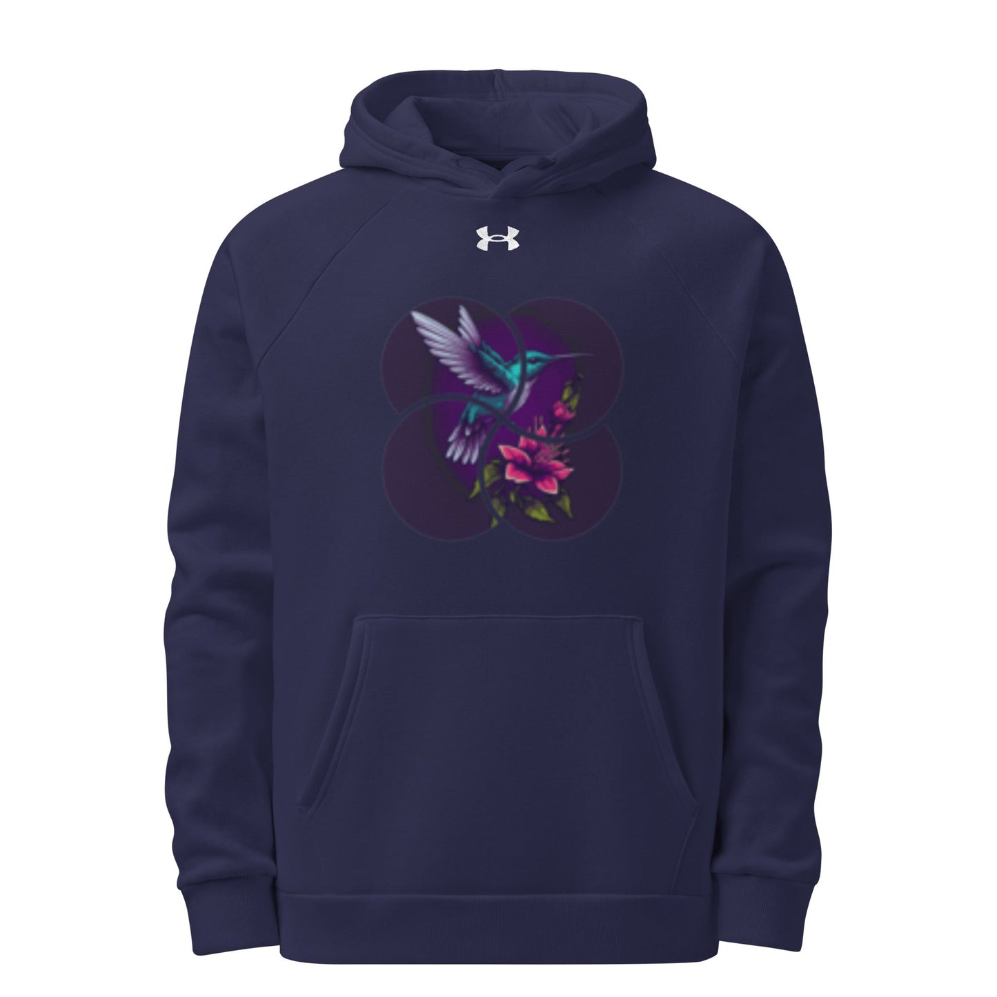 Under Armour® hoodie hummingbird in circles design