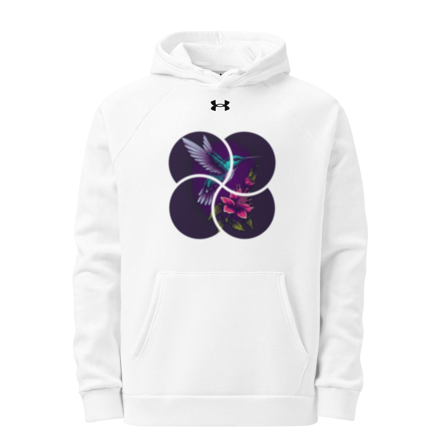 Under Armour® hoodie hummingbird in circles design