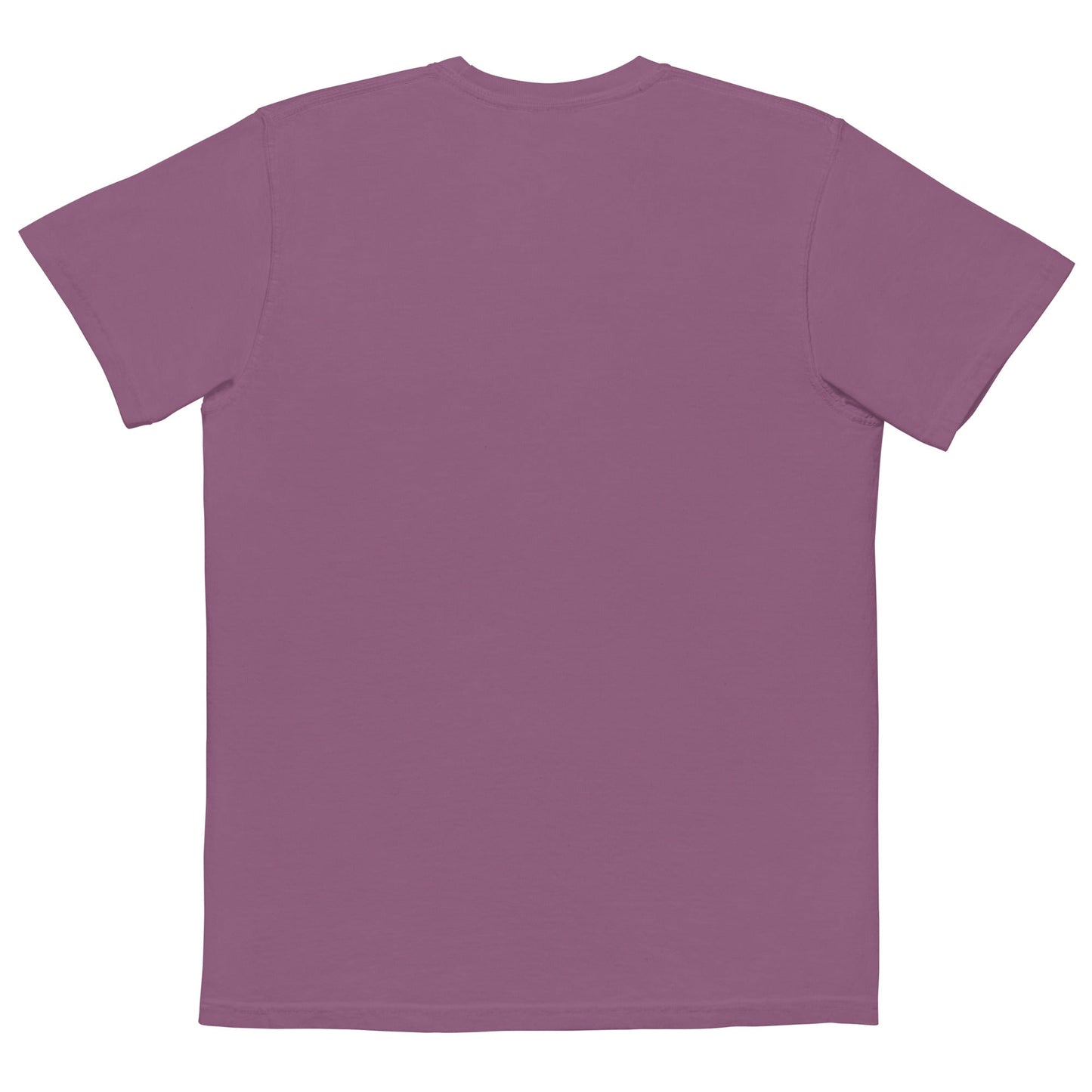 Unisex garment-dyed pocket t-shirt with Forgotten CZ Veterans on pocket design