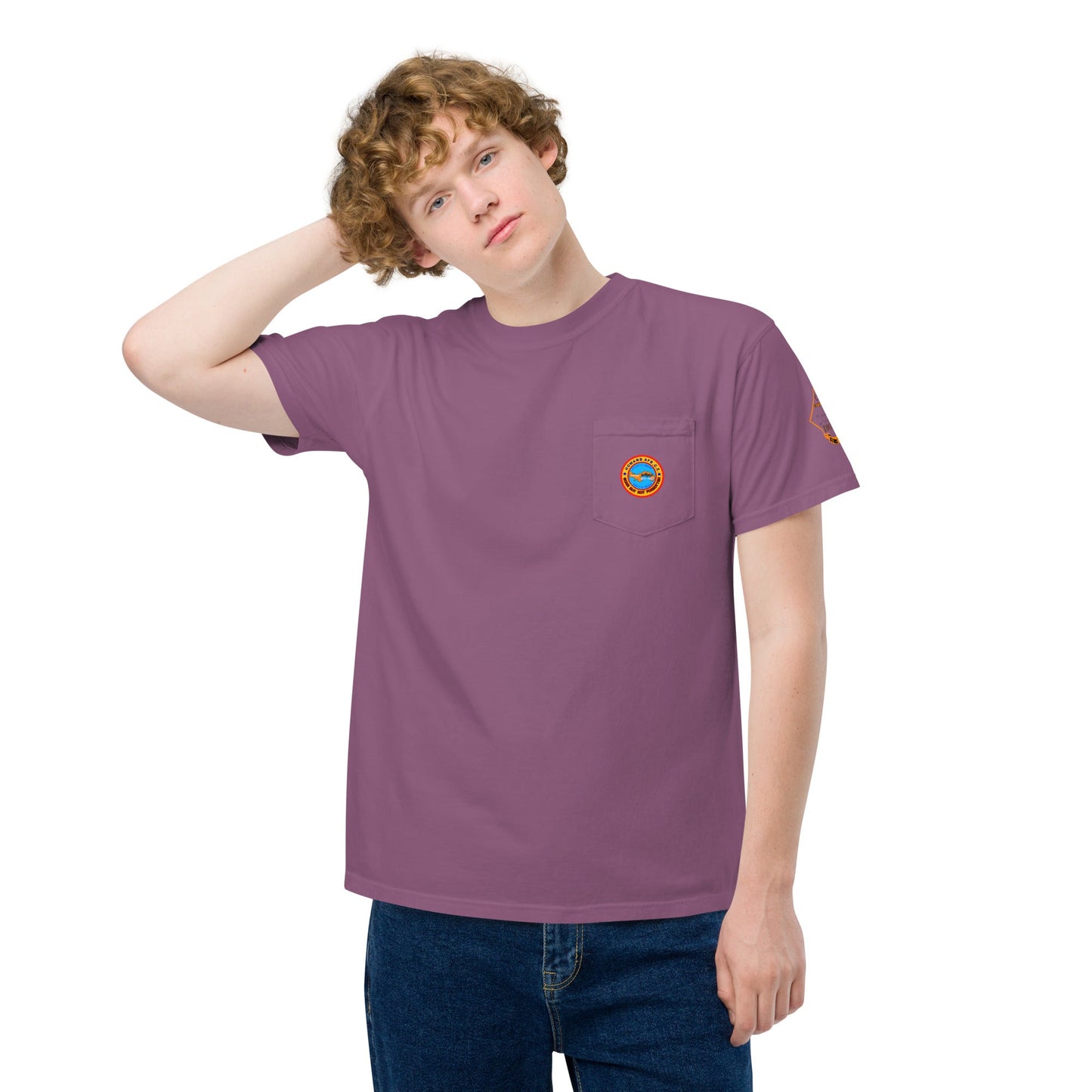 Howard AFB Unisex garment-dyed pocket t-shirt