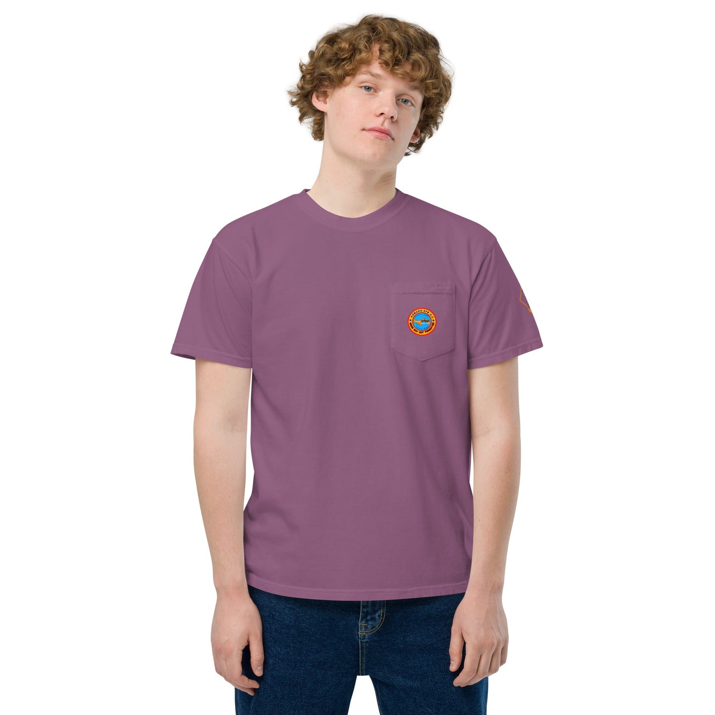 Howard AFB Unisex garment-dyed pocket t-shirt