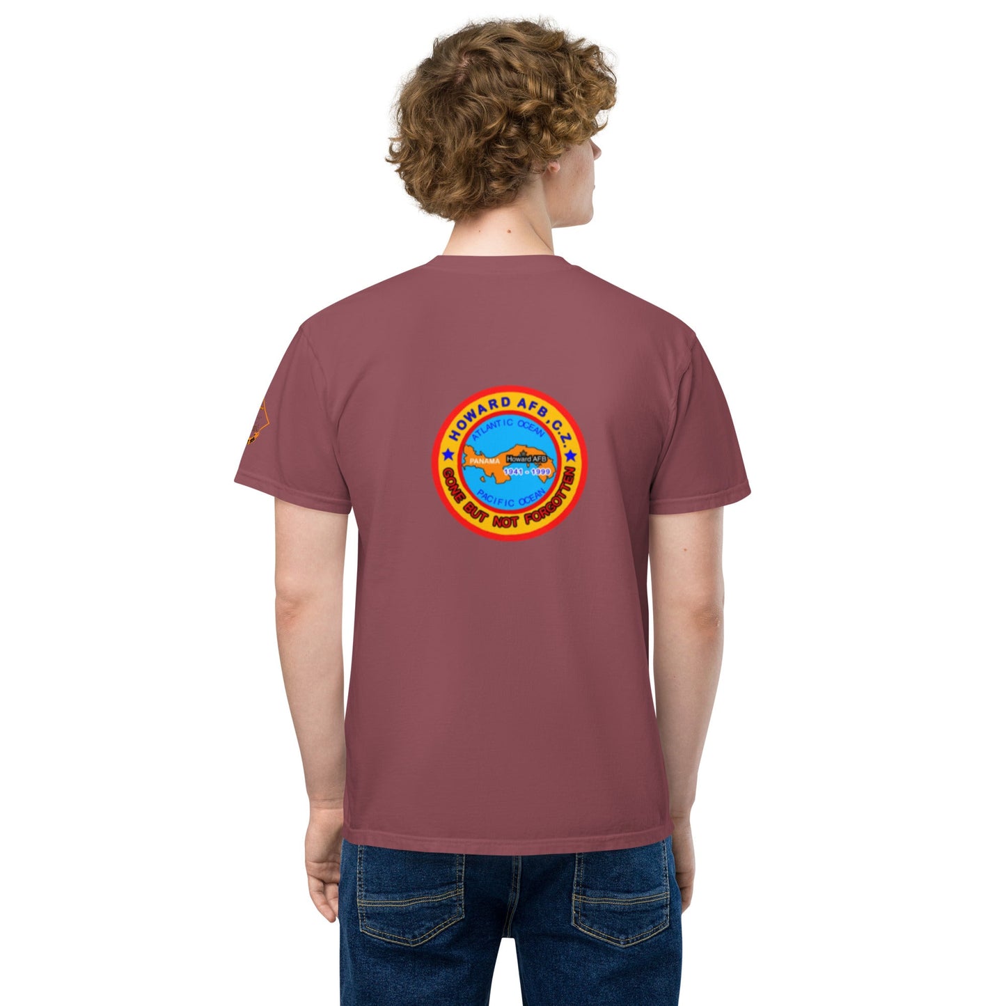 Howard AFB Unisex garment-dyed pocket t-shirt