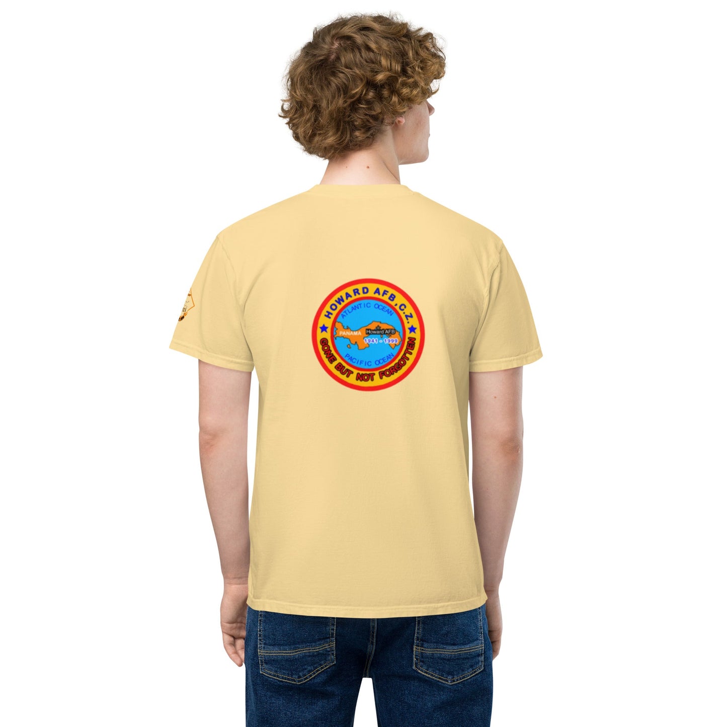Howard AFB Unisex garment-dyed pocket t-shirt