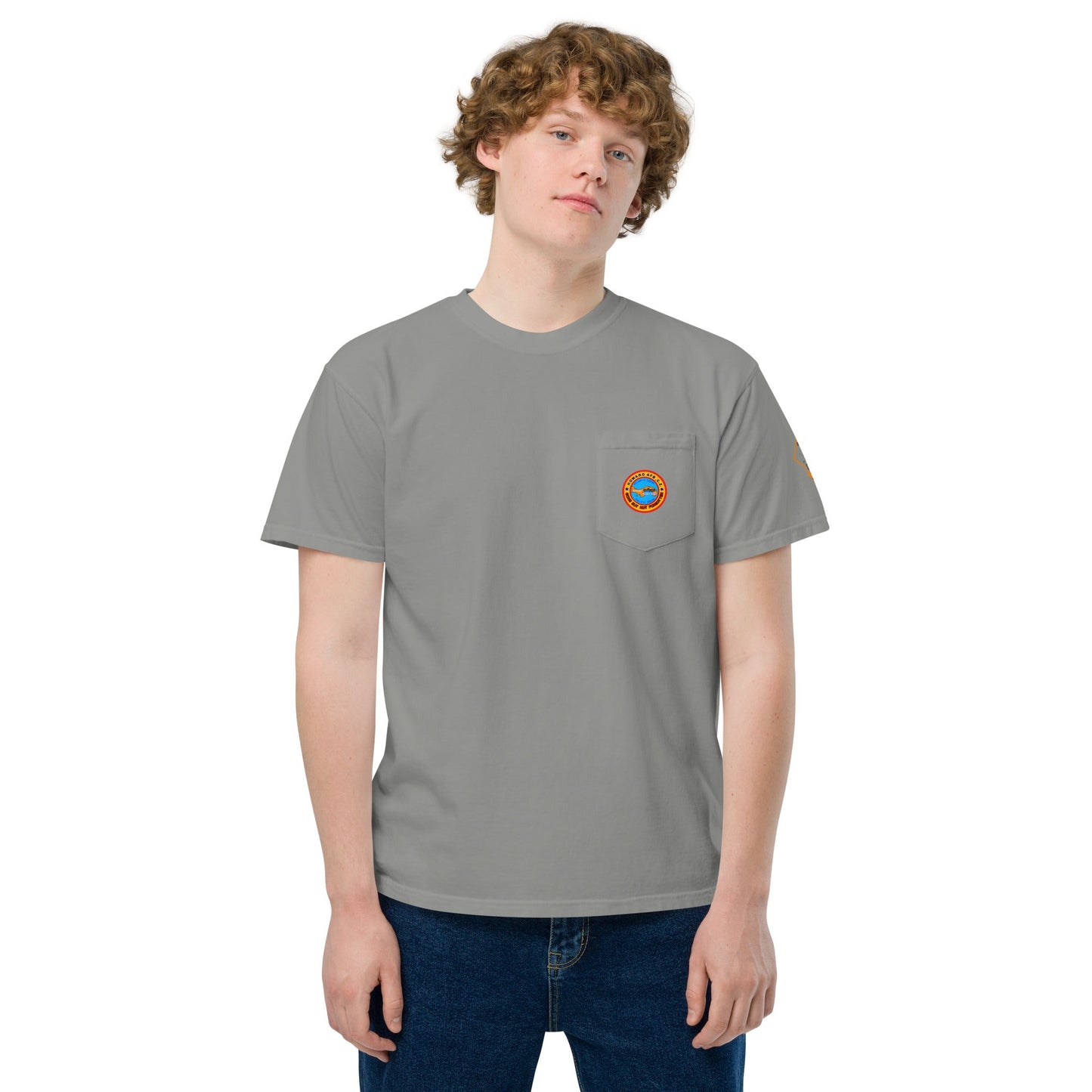 Howard AFB Unisex garment-dyed pocket t-shirt