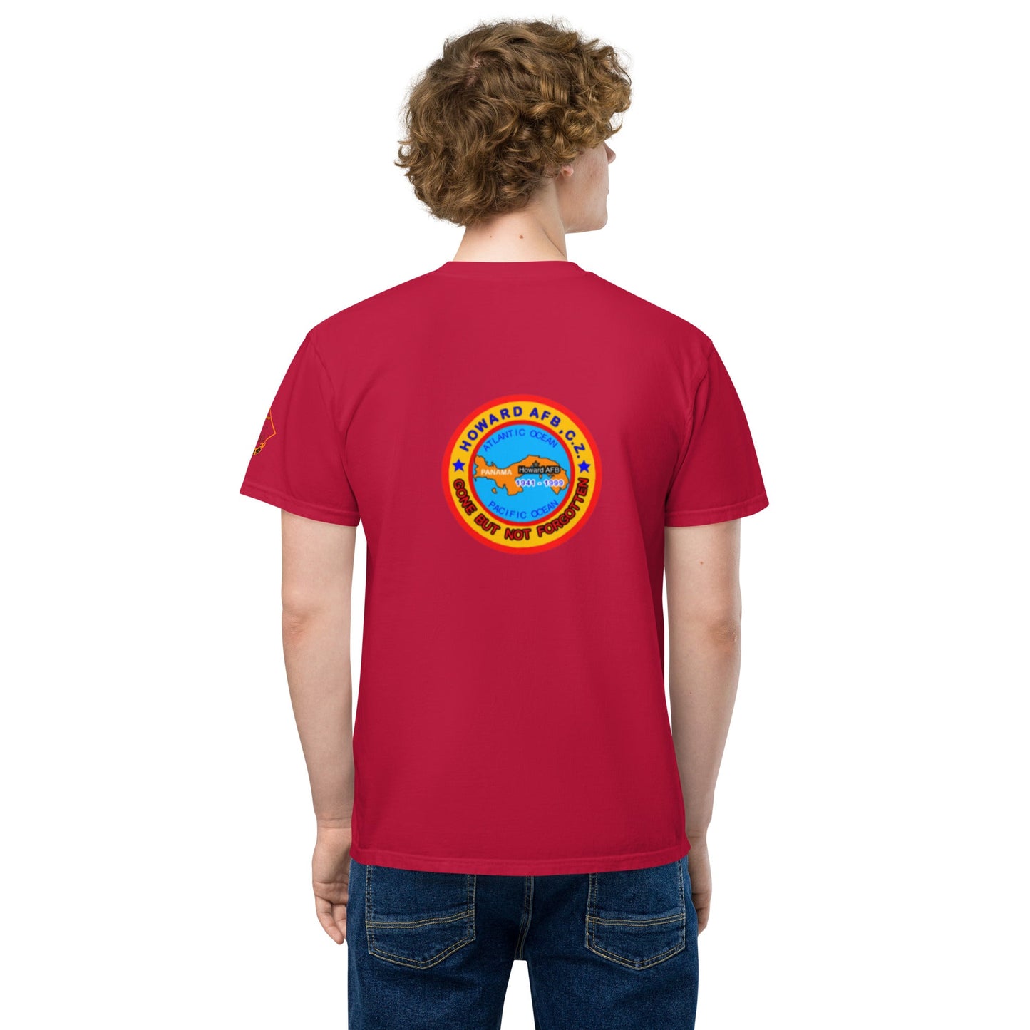 Howard AFB Unisex garment-dyed pocket t-shirt