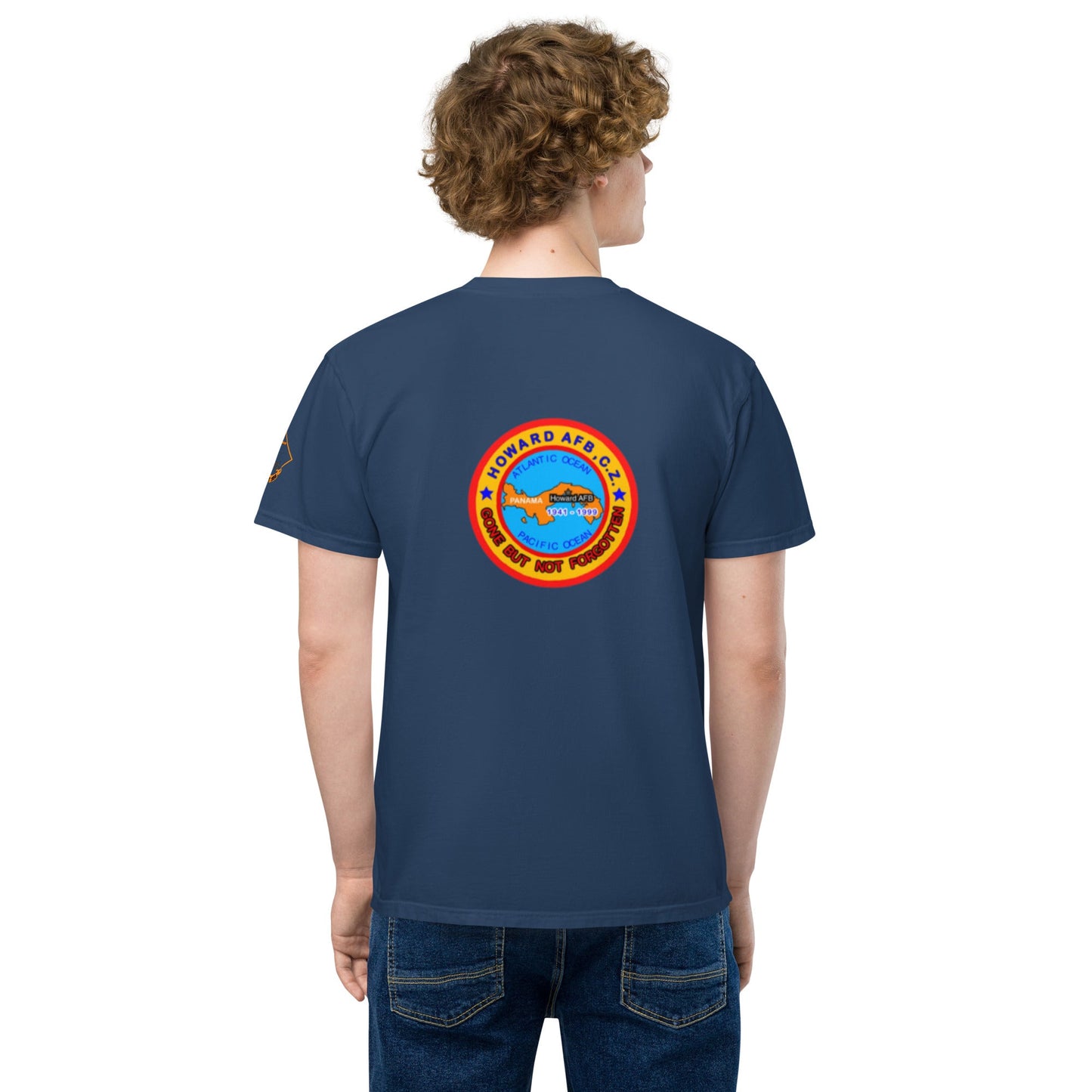 Howard AFB Unisex garment-dyed pocket t-shirt