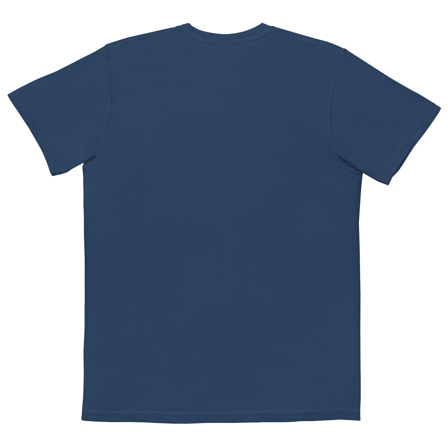 Unisex garment-dyed pocket t-shirt with Forgotten CZ Veterans on pocket design