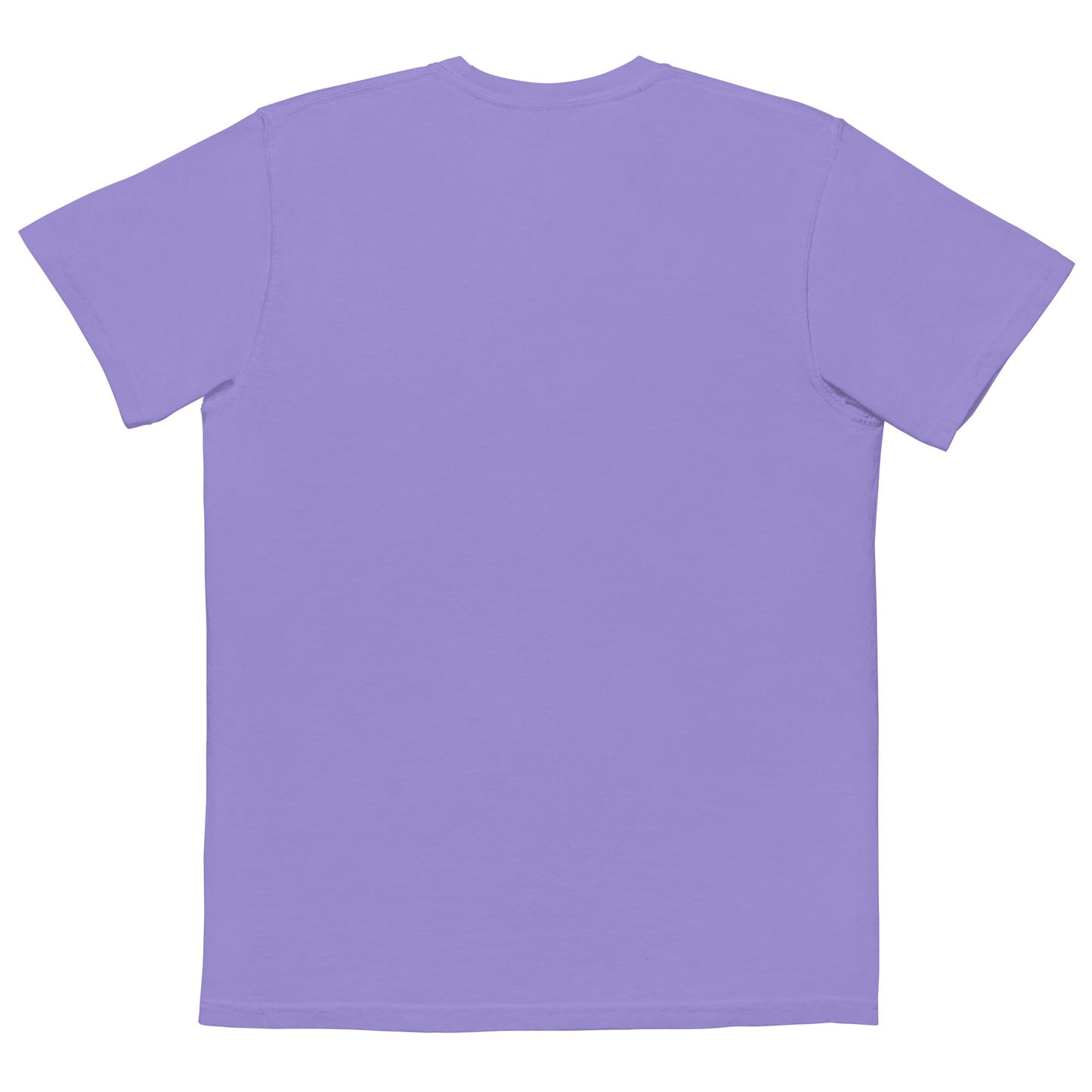 Unisex garment-dyed pocket t-shirt with Forgotten CZ Veterans on pocket design