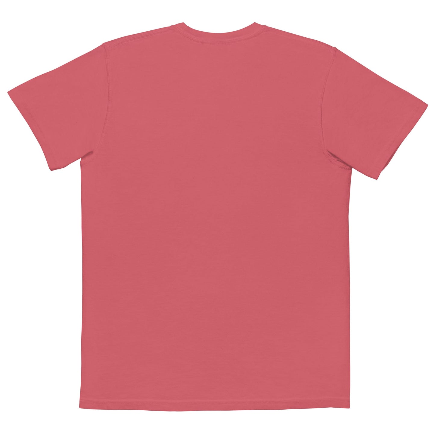 Unisex garment-dyed pocket t-shirt with Forgotten CZ Veterans on pocket design