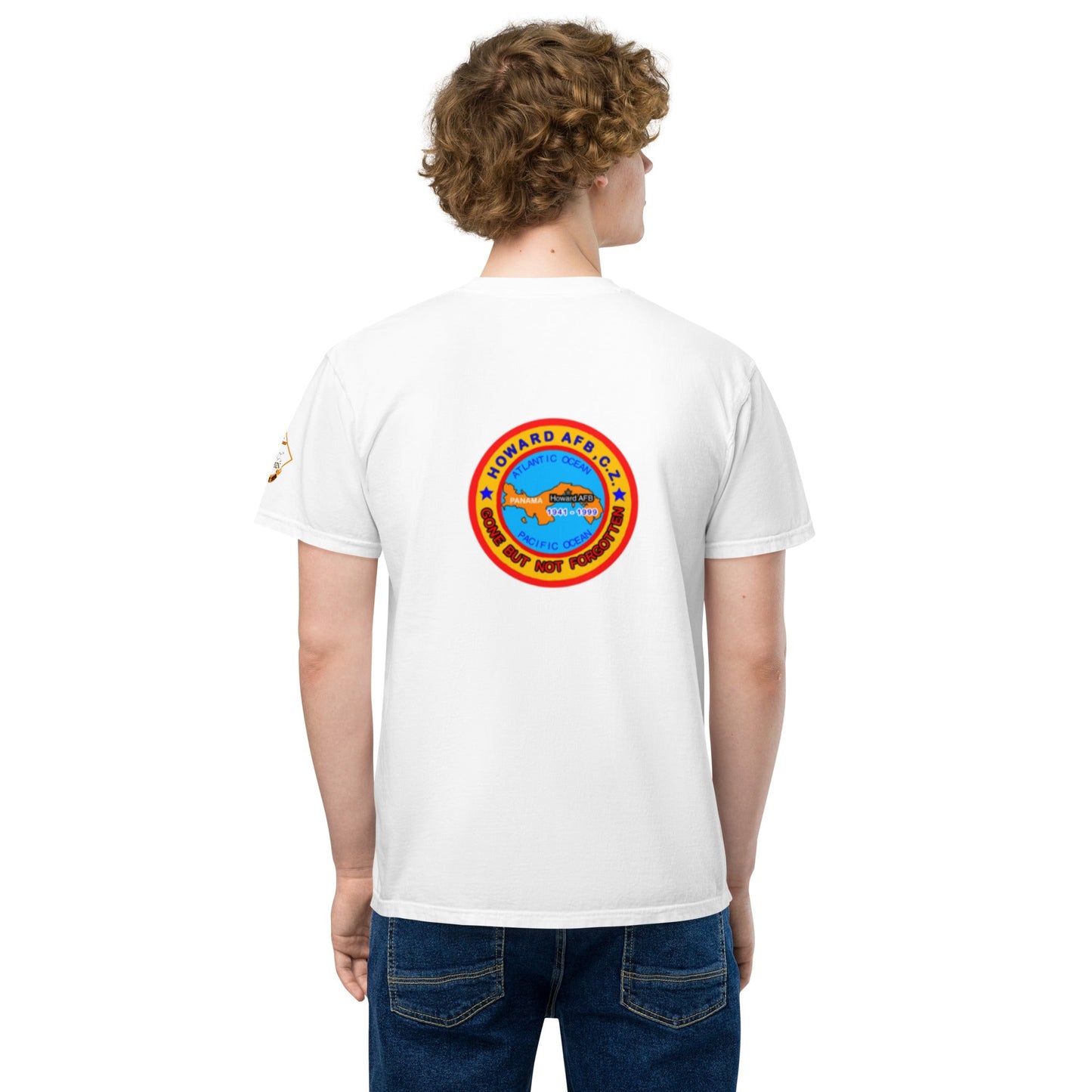Howard AFB Unisex garment-dyed pocket t-shirt