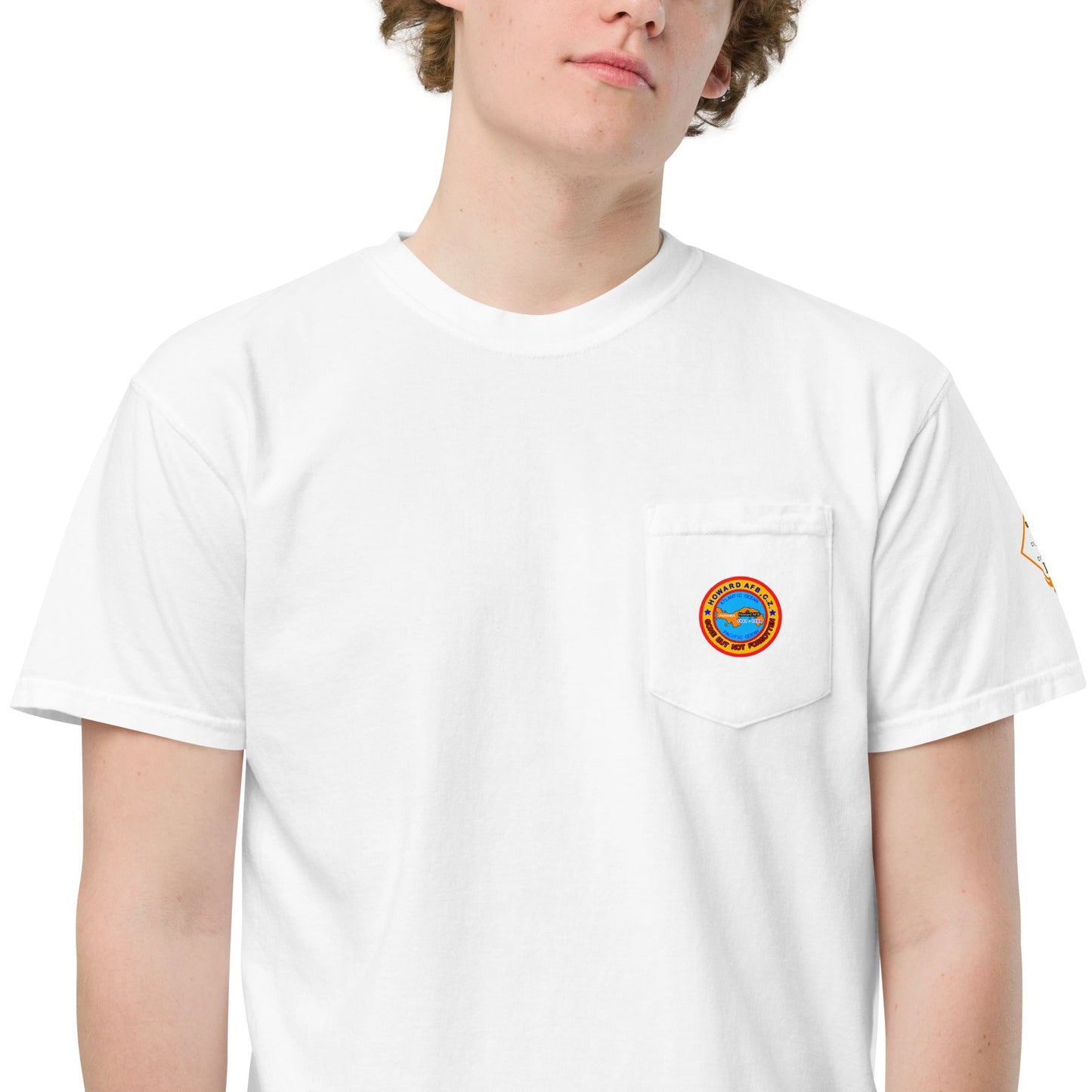 Howard AFB Unisex garment-dyed pocket t-shirt