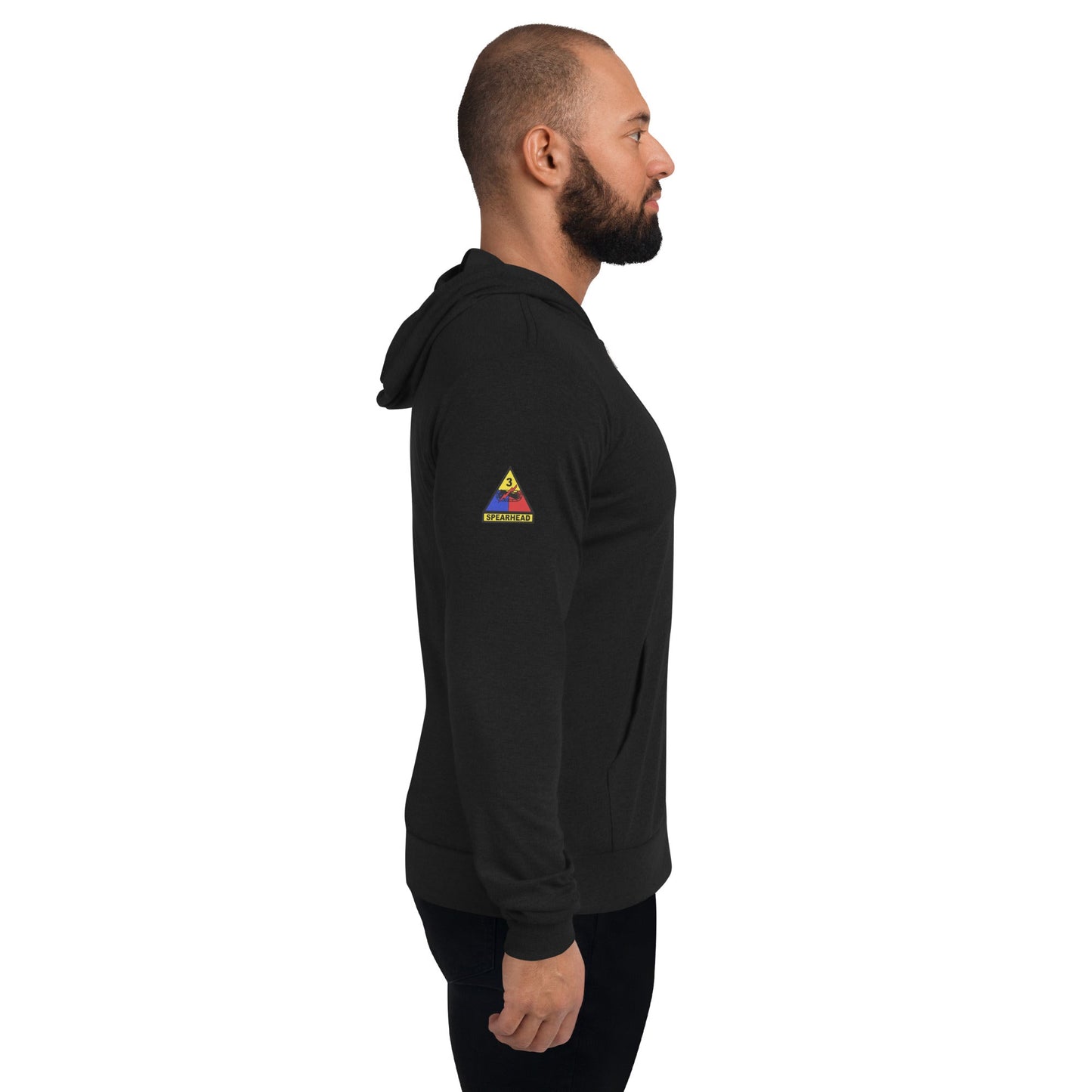 3rd Brigade Unisex zip hoodie