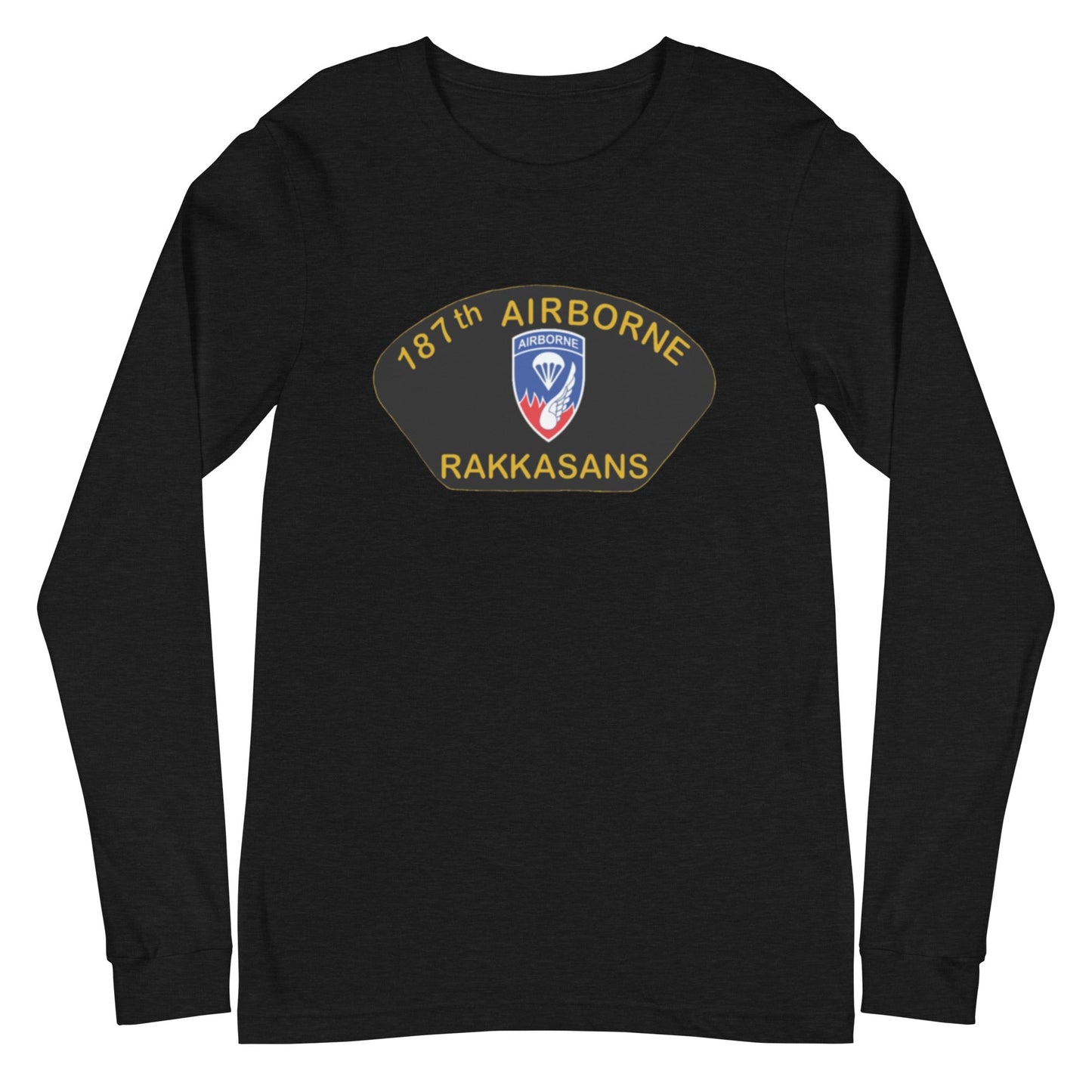 187th Airborne RAKKASANS Unisex Long Sleeve Tee
