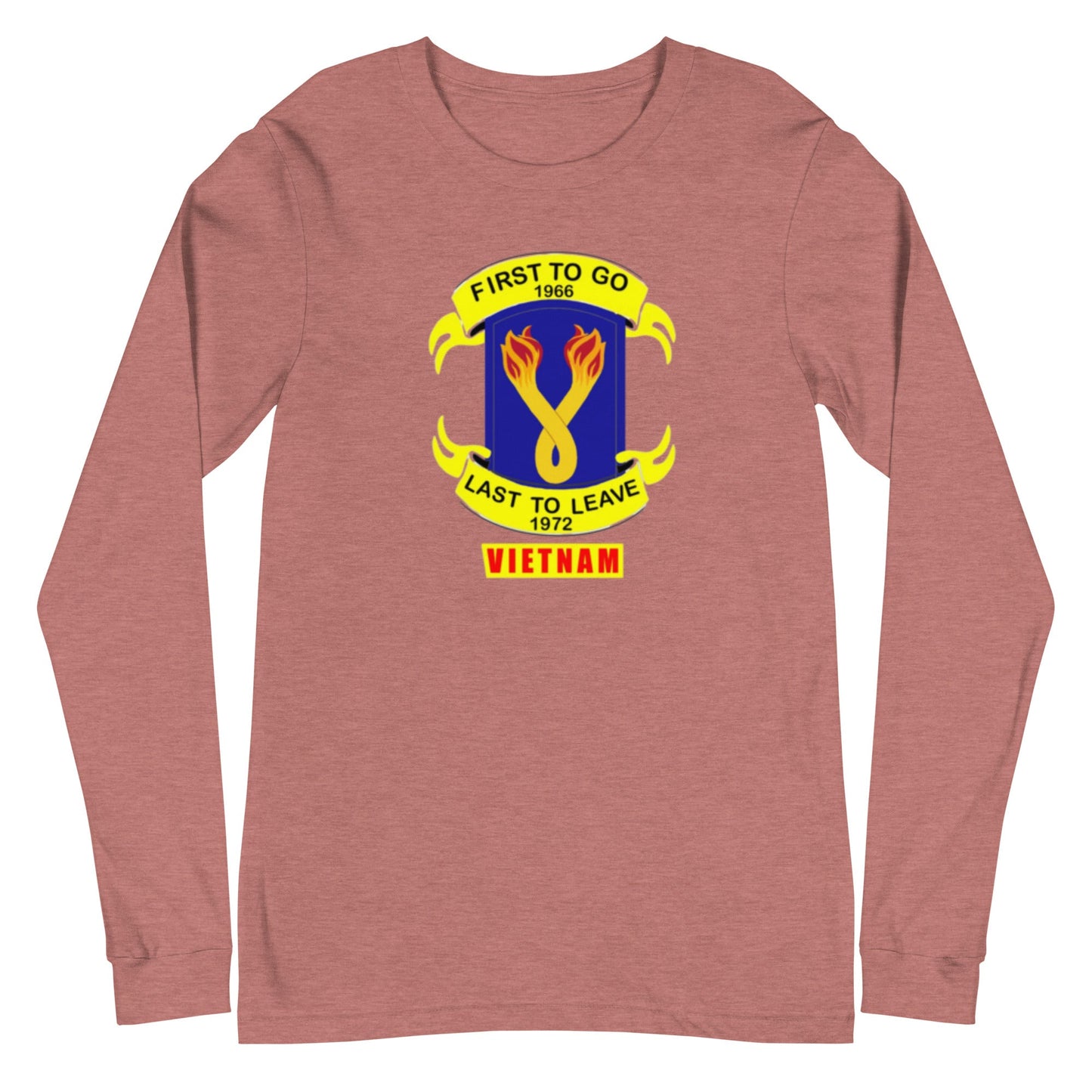 Vietnam Burning Ropes Design Unisex Long Sleeve Tee