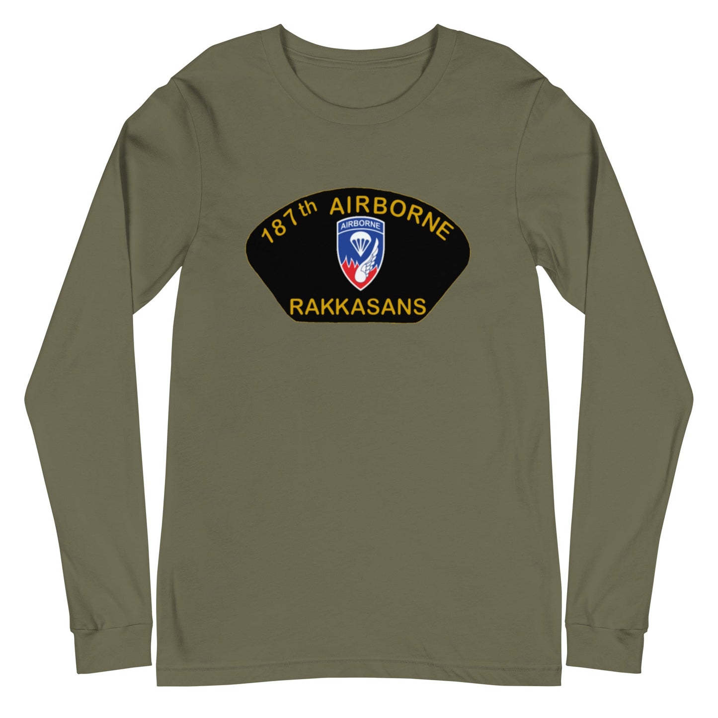 187th Airborne RAKKASANS Unisex Long Sleeve Tee