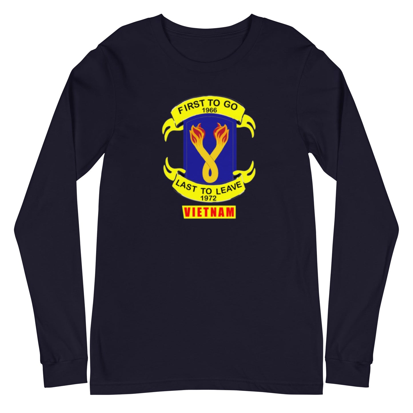 Vietnam Burning Ropes Design Unisex Long Sleeve Tee