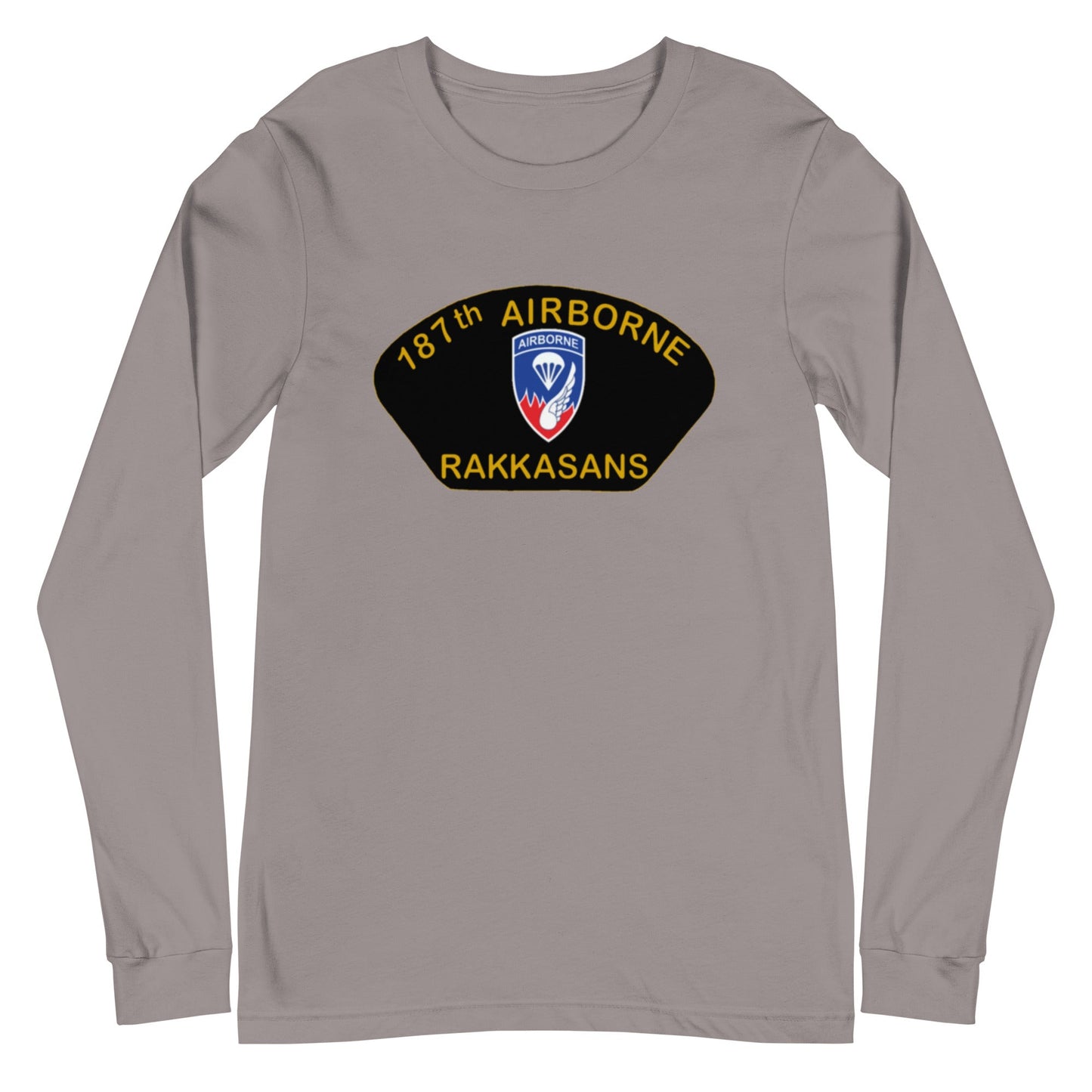 187th Airborne RAKKASANS Unisex Long Sleeve Tee
