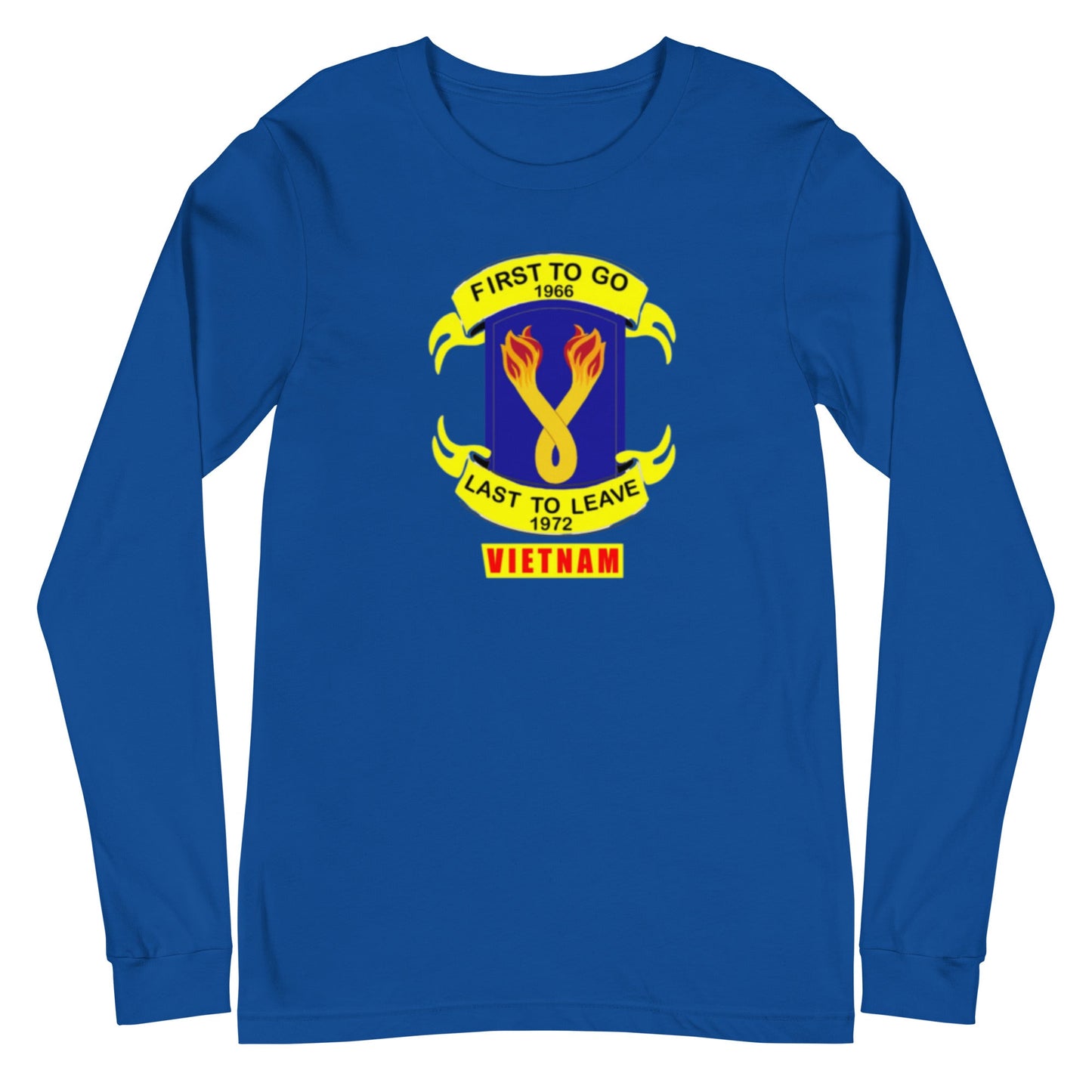 Vietnam Burning Ropes Design Unisex Long Sleeve Tee