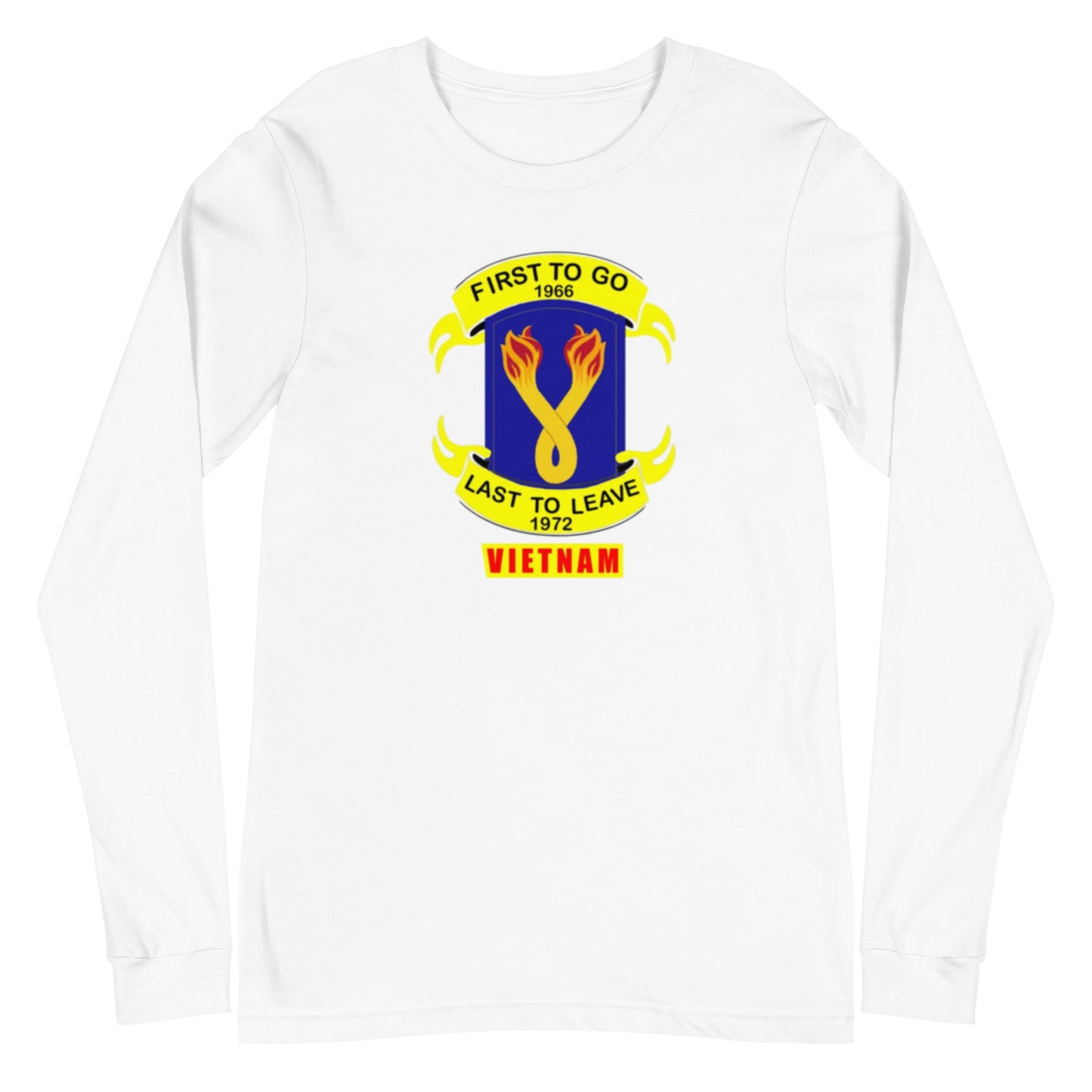 Vietnam Burning Ropes Design Unisex Long Sleeve Tee