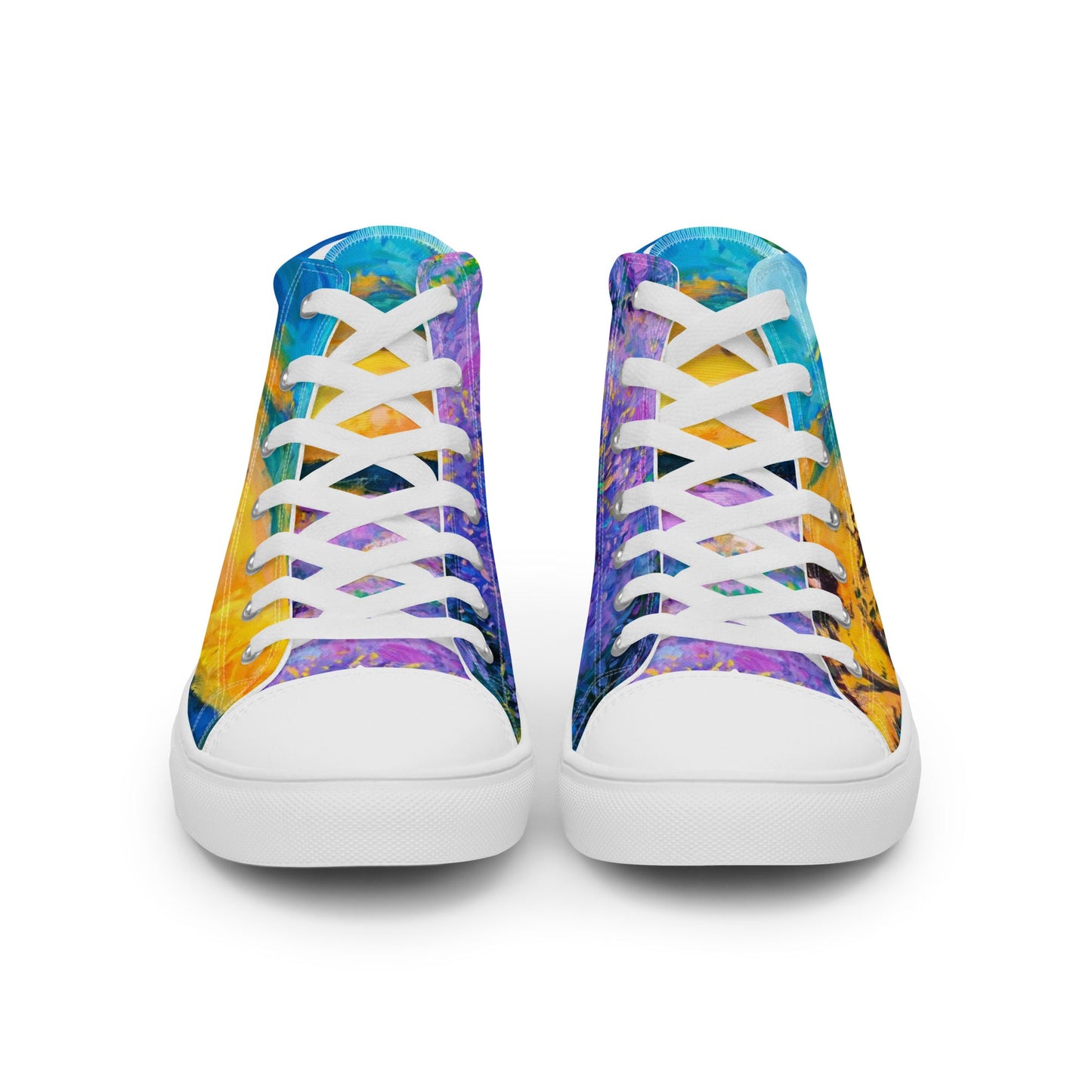 Women’s high top canvas shoes