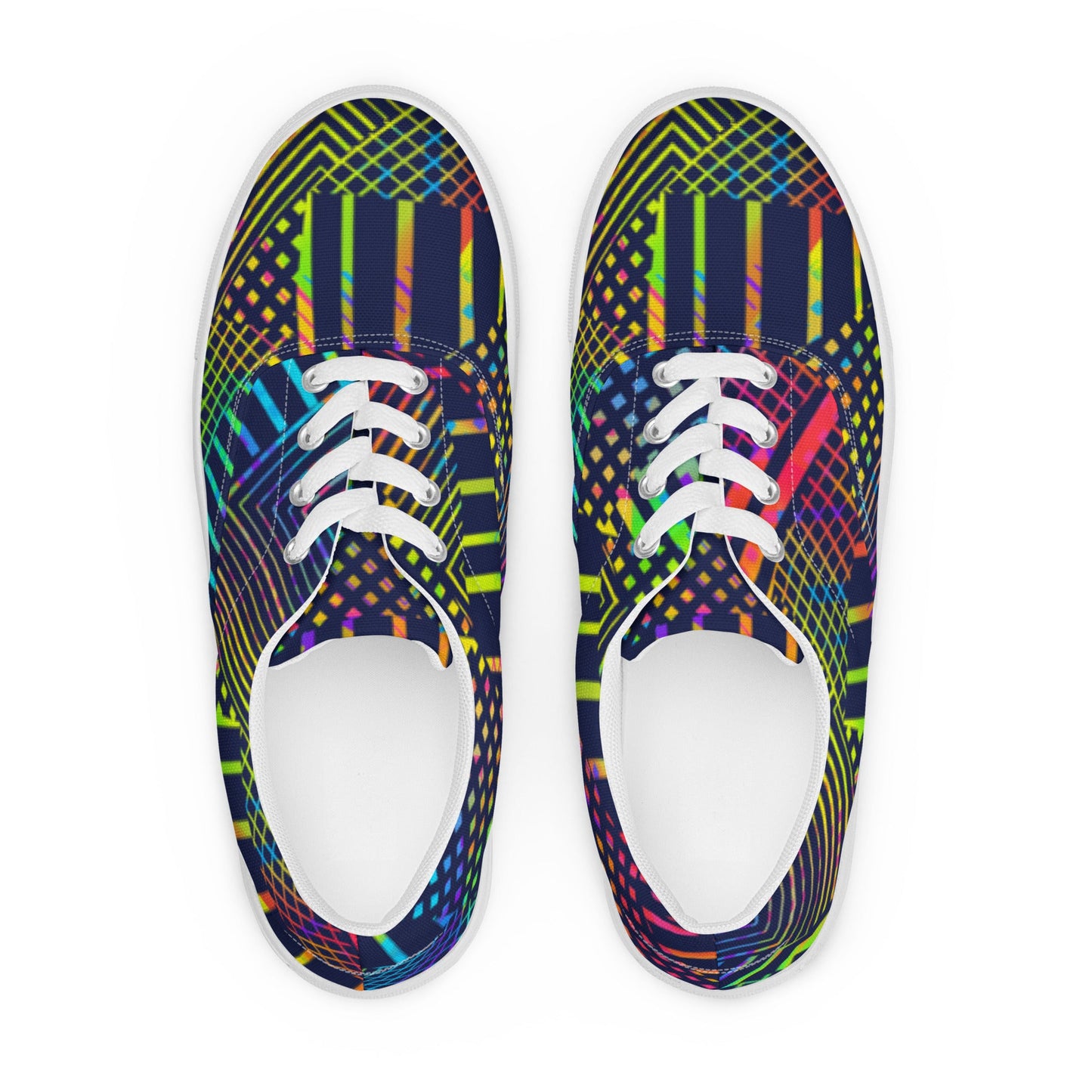 Women’s lace-up canvas shoes